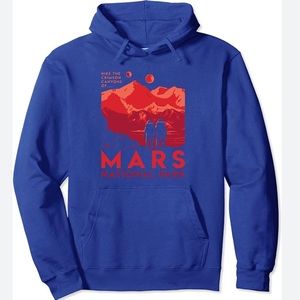 Mars National Park Pullover Hoodie
